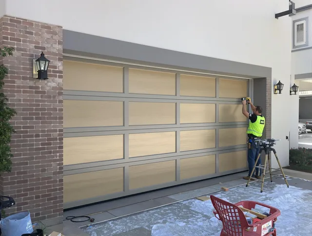 Garage door replacement service by Winthrop Garage Door Repair in Winthrop