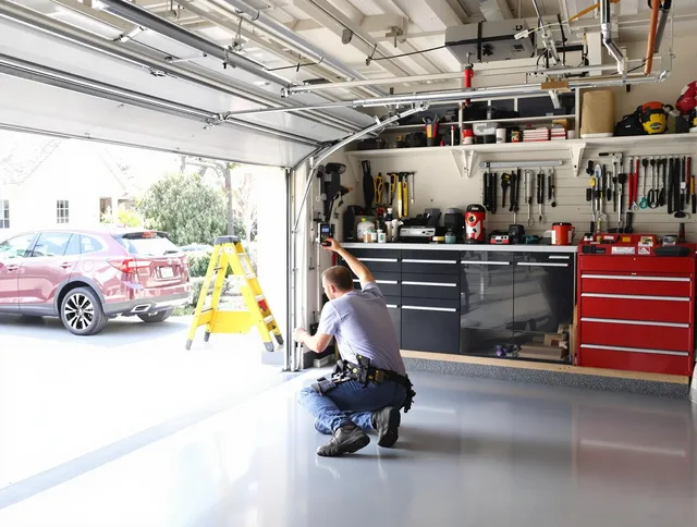 Local garage door repair service by Winthrop Garage Door Repair in Winthrop