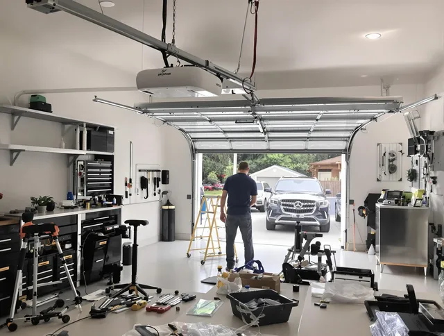 Garage door opener installation by Winthrop Garage Door Repair in Winthrop