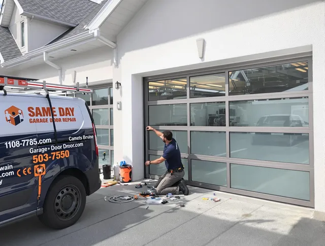 Same-day garage door repair service by Winthrop Garage Door Repair in Winthrop